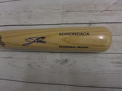 Bate de béisbol Jim Thome Cleveland Indians firmado Adirondack 34 pulgadas certificado JSA (Bat04) Foto 1 de 3