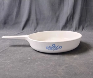 Vintage Corning Ware Range Toppers Skillet 10" Blue Cornflower N-10-B No Lid - Picture 1 of 14