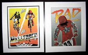 RAD BMX Racing Movie 2 Aufkleber Cru Jones Bart Taylor - Bild 1 von 1