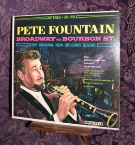 Pete Fountain Broadway To Bourbon Street 1963 Vintage Vinyl Schallplatte EX/EX - Bild 1 von 12