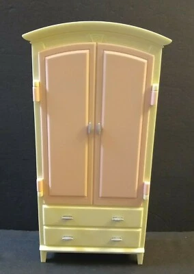 Barbie Mattel 2002 ARMOIRE - Juego de dormitorio estilo vida #67552. (D) Foto 1 de 4