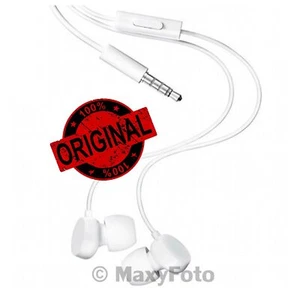 AURICOLARE ORIGINALE STEREO NOKIA WH-208 BIANCO CON MICROFONO CUFFIE 78F2AFA - Imagen 1 de 3