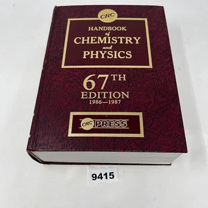 Handbook of Chemistry and Physics 67th Edition 1986-1987 - Vintage Hardcover - Bild 1 von 24