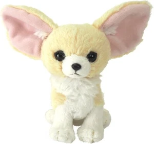 Sunlemon Fluffies Fennec Fuchs S Plüschtier Stofftier Spielzeug 16 x 18 x 19 cm Japan NEU - Bild 1 von 3
