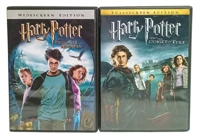 2x DVDs Harry Potter & The Prisoner of Azkaban+Harry Potter & the Goblet of Fire - Image 1 of 4