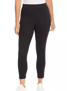 NEW Nine West Women's Heidi Pull On Crop Pants Black Size 10 $59.50 Retail - Picture 1 of 2