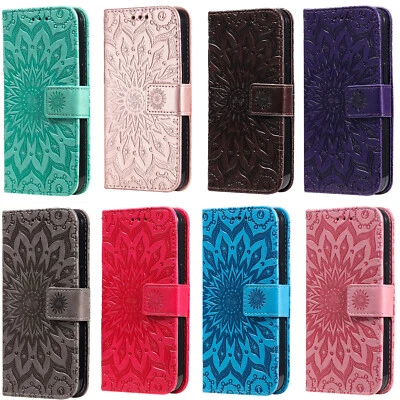 Flower Embossing PU Leather Wallet Case Phone Cover for Google Pixel 7 8 6 7A 5A - Image 1 of 4