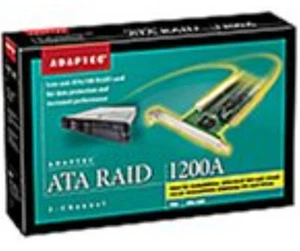 Adaptec ATA RAID 1200A 32-BIT PCI 2-CHANNEL ATA/100 RAID CARD AAR-1200A KIT NEW - Picture 1 of 1