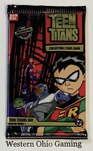 Teen Titans Go! Series 1 Booster Pack New Collectible Trading Card Game Tcg Ccg