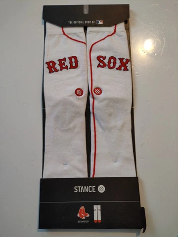 Boston Red Sox Jersey Socks By Stance Adult Large Mens 9-12 Cover