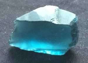 Topaz London Blue Faceting Rough Super Clean Stones Very Bright Highest Quality - Picture 1 of 12
