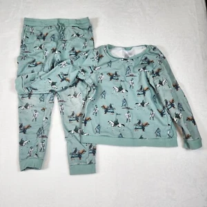 Posh Peanut Boys Pajama Set 12Y Blue Wallace 2 Piece Sweatshirt & Jogger Pants - Picture 1 of 23