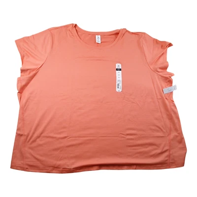 Xersion Mujer Melocotón Manga Corta Dri Wick Entrenamiento Genial Cómoda Camisa Elástica 3XL Foto 1 de 4