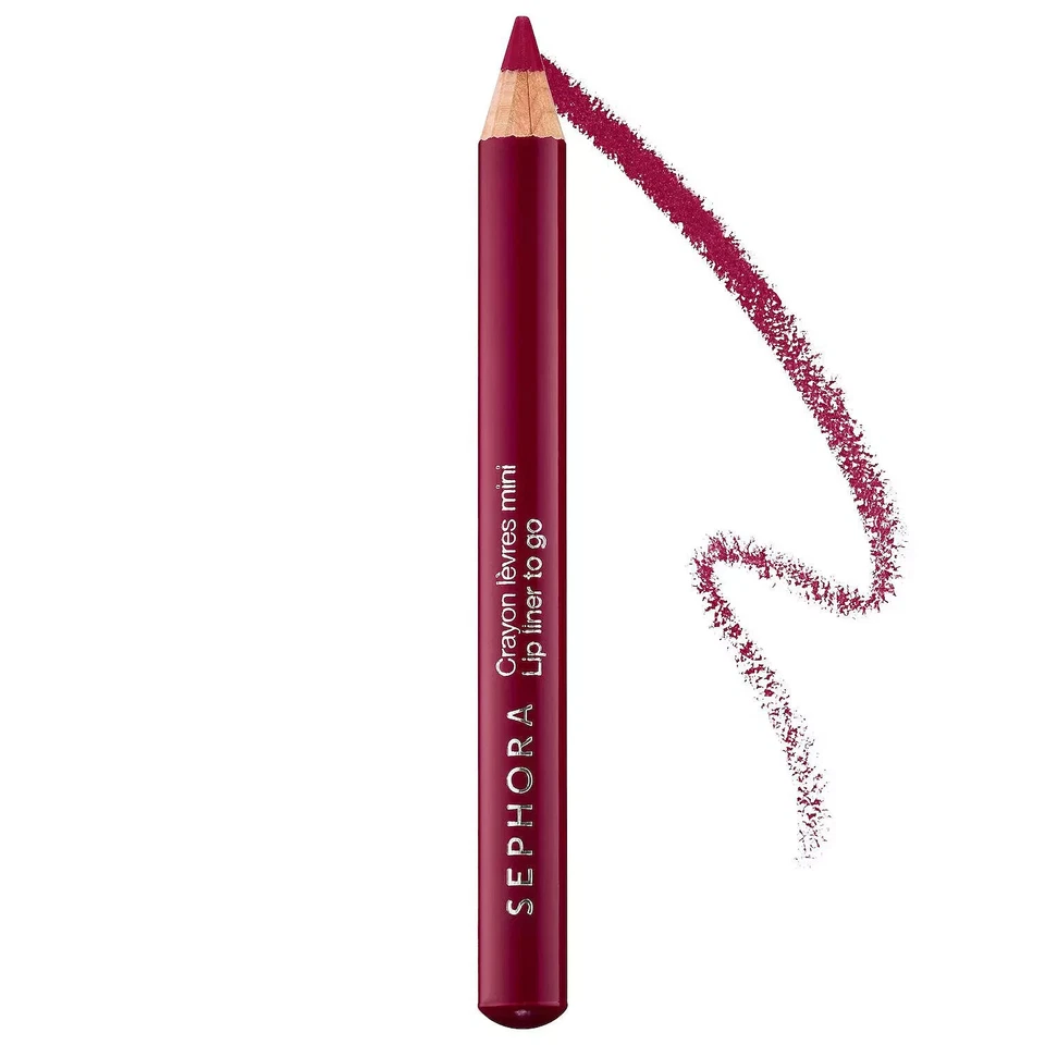Sephora Lip Liner To Go In DEEP AUBERGINE  0.025oz. Mini/Travel Sz  NEW & SEALED - Image 1 of 1
