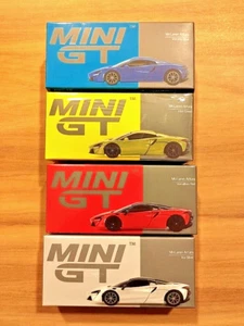 McLaren Artura Mini GT 1/64 MGT 496/532/582 LHD - NUEVOS Y SELLADOS in STOCK - Imagen 1 de 17
