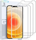 3 Pack Compatible With Iphone 12/12 Pro 6.1" Glass Screen Protector