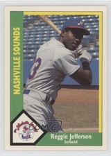 1990 CMC AAA/ProCards A & AA Packs Reggie Jefferson #147 Rookie RC