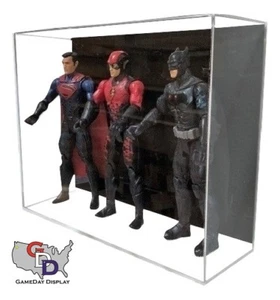 Acryl Wandhalterung Dreifach Actionfigur Vitrine Box 12" 1:6 Maßstab 1/6 - Bild 1 von 3