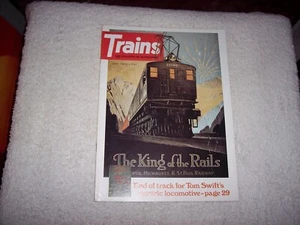 TRAINS THE MAGAZINE OF RAILROADING--JULY 1973   #59 - Picture 1 of 7