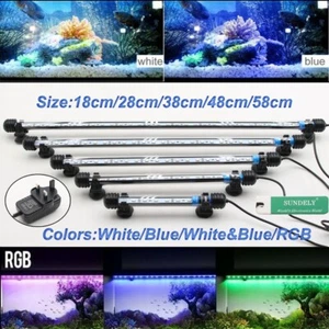 Waterproof Aquarium Fish Tank SMD LED Strip Light Bar White,RGB or White+Blue - Picture 1 of 10