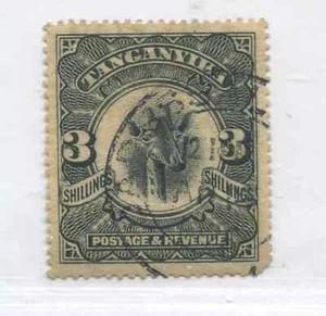 Tanganyika 1922  3/ used - Bild 1 von 1