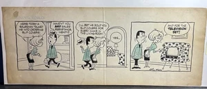 Wendy’s World Original Strip Gill Fox 1962 extrem selten - Bild 1 von 1