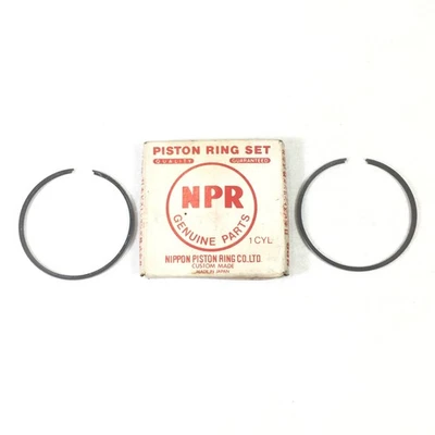 Anéis de pistão Suzuki A100 RV90 tamanho grande 1,00 novo na caixa Japão 12140-23711-000 - Imagem 1 de 4