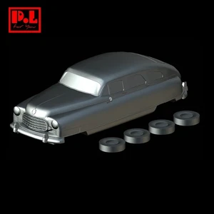 STL Datei - Nash Ambassador (1950) - 3D Druck 1/87 64 43 32 24 18 GMP Tamiya CMC - Bild 1 von 7