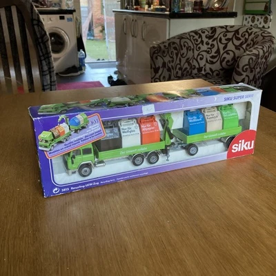 Siku 3813 IVECO Recyling Lorry Boxed 1980’s - Image 1 of 4