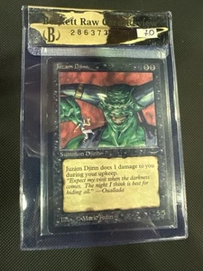 1993 JUZAM DJINN Arabian Nights Mtg Magic The Gathering BGS 7 Near Mint - Picture 1 of 1