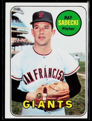 Ray Sadecki 1969 Topps #125 San Francisco Giants - Image 1 of 2
