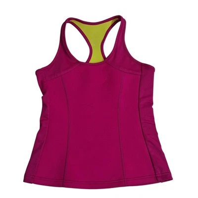 Camiseta sin mangas Zaggora para mujer talla M rosa de neopreno calce térmico compresión corredor  Foto 1 de 4