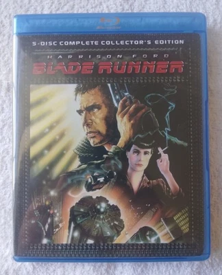 Blade Runner The Complete Collectors Edition (Blu-ray Disc, 2007, 5-Disc Set) Foto 1 de 4