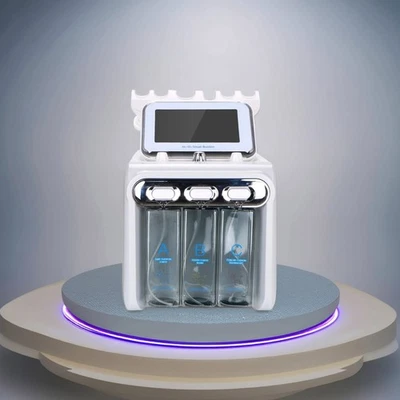 6 in1 Hydra Water Facial Cleaner Aqua Peel Dermabrasion Beauty Spa Machine stX9 - Image 1 of 4