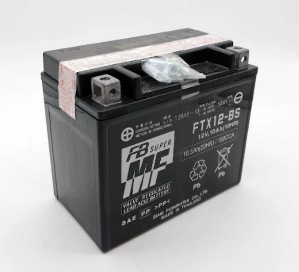 Kawasaki Vulcan 650 2008-2019 batería nueva OEM FTX12-BS 12V 26012-0606 Foto 1 de 4