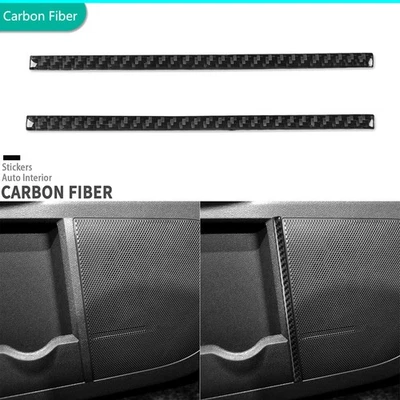 Panel de altavoz interior de fibra de carbono real para Chevrolet Traverse 09-12 Foto 1 de 4