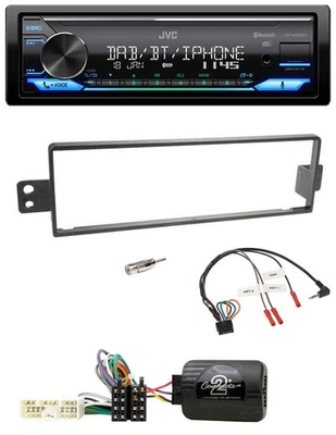 JVC Bluetooth DAB USB Lenkrad Autoradio für SsangYong Rexton 2003-2006 ohne Tele - Bild 1 von 4