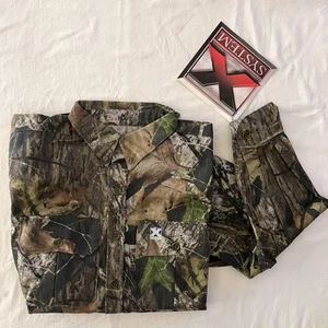 X SCENT L-WEIGHT B-DOWN NEW MOSSY OAK MED CAMO SCENT ELIMINATING HUNTING SHIRT - Picture 1 of 6