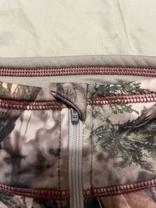 Cabela’s Camo 1/4 Zip Pullover Long Sleeve Men’s Med  Fleece Inner - Picture 1 of 5