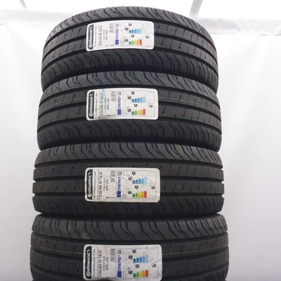 235 65 16C 4x Continental 235/65 R16C 115/113R Van200 Neumáticos 2021/22 Voll - Imagen 1 de 4