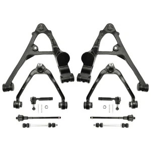 10pc Front Control Arm Sway Bar Tie Rod Fits 99-06 Chevy Silverado 1500 Tahoe - Picture 1 of 10
