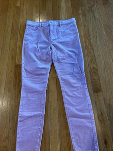 Ann Taylor Loft Modern Skinny Mauve Pink Cordhose Damengröße 6/28 - Bild 1 von 8