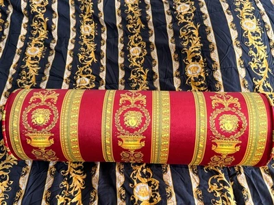 范思哲枕头颈卷沙发卧室装饰美杜莎 带标签 意大利 — 第 1/4 张图片