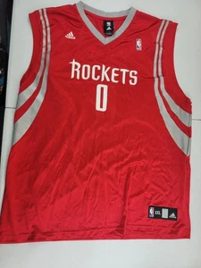 MEN 2XL DILLON BROOKS HOUSTON ROCKETS SWINGMAN NBA LICENSED ADIDAS JERSEY - Picture 1 of 9