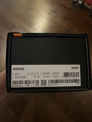 Oakley Meta Vanguard White Frame Prizm Sapphire Lens. - Image 1 of 2