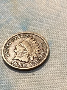 1899 Indian Head Penny - Picture 1 of 2