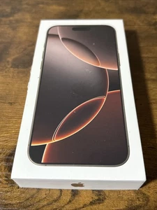 Apple iPhone 16 Pro Max Desert Titanium 1 To BOITE VIDE Organisation de stockage uniquement - Photo 1 sur 7