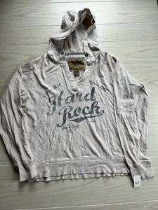 Hard Rock Hotel Beige Hoodie Size Large - Picture 1 of 6