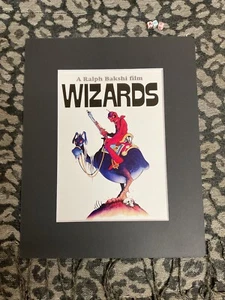 RETRO VERY COOL , VINYL ALBUM movie Poster Art Print , RALPH BAKSHI WIZARDS - Picture 1 of 3