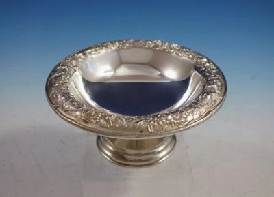 Repousse by Kirk Sterling Silver Compote #436F 3" Tall x 6 1/4" Diameter (#3000) — 第 1/4 张图片